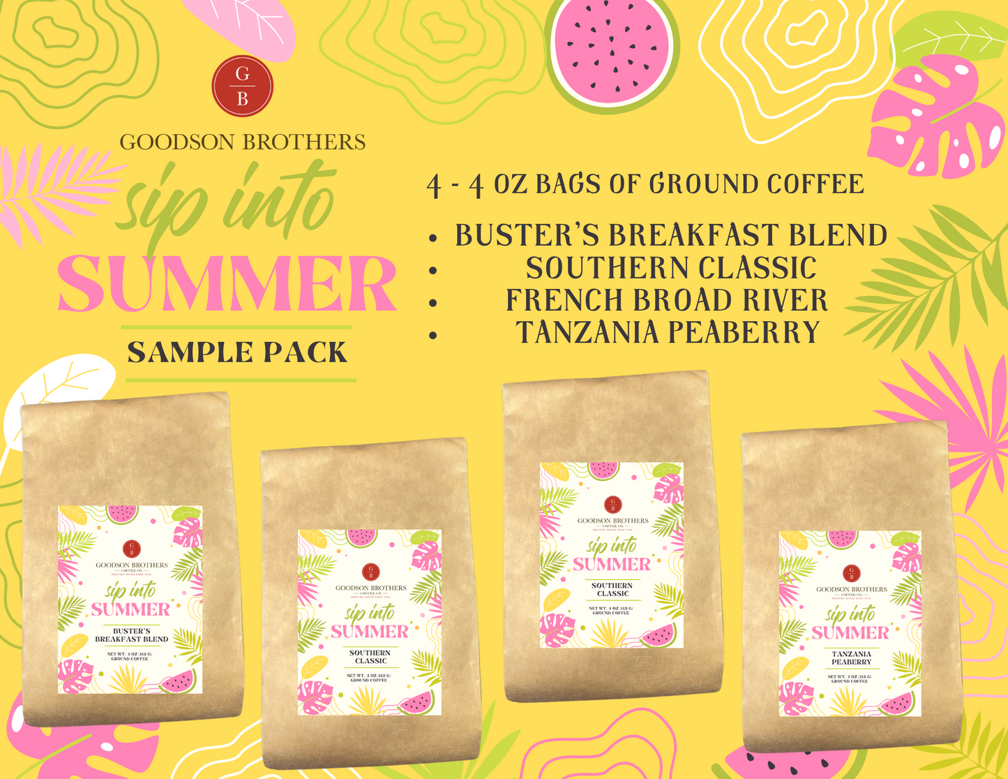 SIP INTO SUMMER SAMPLE PACK